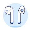 Airpod Bluetooth 2 Illustration from UX Duotone Set