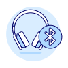 Headphones Bluetooth 2 Illustration from UX Duotone Set