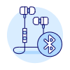Headsets Bluetooth Illustration from UX Duotone Set