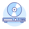 Cd Players 2 Illustration from UX Duotone Set