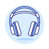 Headphones Wireless 5 Illustration from UX Duotone Set