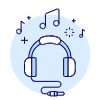 Headphones Wireless 6 Illustration from UX Duotone Set