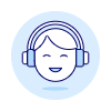 Podcast 4 Illustration from UX Duotone Set