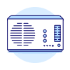 Radio Vintage 06 Illustration from UX Duotone Set