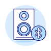 Audio Speakers Bluetooth Illustration from UX Duotone Set