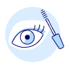 Mascara Eye Makeup Illustration from UX Duotone Set