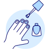 Nail Polish 1 Illustration from UX Duotone Set