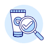 Skincare Checked Illustration from UX Duotone Set