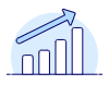 Increasing Chart Illustration from UX Duotone Set