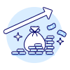 Money Increase Illustration from UX Duotone Set
