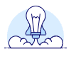 Lightbulb Startup Illustration from UX Duotone Set