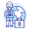 International Business 1 Illustration from UX Duotone Set