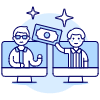 Online Contract 1 Illustration from UX Duotone Set