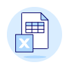 Xls Spreadsheet 3 Illustration from UX Duotone Set