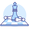 Chess Board 1 Illustration from UX Duotone Set