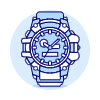 ANALOG WATCH 1 Illustration from UX Duotone Set