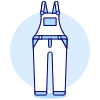 OVERALL Jean illustration - Free transparent PNG, SVG. No sign up needed.