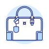 BEIGE BROWN Purse Illustration from UX Duotone Set