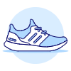 Sneakers Shoes 14 Illustration from UX Duotone Set | Free Download as SVG Vector and Transparent PNG | Streamline illustrations