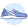 Sneakers Shoes 15 Illustration from UX Duotone Set | Free Download as SVG Vector and Transparent PNG | Streamline illustrations