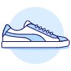 Sneakers Shoes 19 Illustration from UX Duotone Set | Free Download as SVG Vector and Transparent PNG | Streamline illustrations