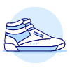 Sneakers Shoes 20 Illustration from UX Duotone Set