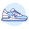 Sneakers Shoes 21 Illustration from UX Duotone Set