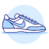 Sneakers Shoes 23 Illustration from UX Duotone Set