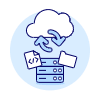 Cloud Sync 16 Illustration from UX Duotone Set