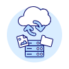 Cloud Sync 17 Illustration from UX Duotone Set
