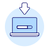 Downloading 2 Illustration from UX Duotone Set