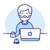 App Developer 1 Illustration from UX Duotone Set
