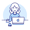 App Developer 4 Illustration from UX Duotone Set