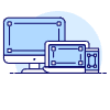 Responsive Transform Illustration from UX Duotone Set
