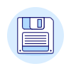 Floppy Disk 2 Illustration from UX Duotone Set