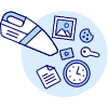 Clear Cache Illustration from UX Duotone Set