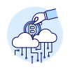 Crypto Cloud 1 Illustration from UX Duotone Set