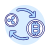 Crypto Exchange Illustration from UX Duotone Set