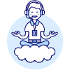 Customer Service Cloud 1 Illustration from UX Duotone Set