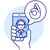 Customer Service Phone 1 Illustration from UX Duotone Set