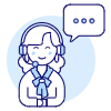 Customer Service Reply 1 Illustration from UX Duotone Set
