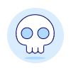 Skull 1 illustration - Free transparent PNG, SVG. No sign up needed.
