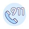 911 Call illustration - Free transparent PNG, SVG. No sign up needed.