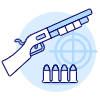 Shotgun Illustration from UX Duotone Set