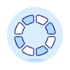 Color Wheel 2 Illustration from UX Duotone Set