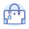 BEIGE BROWN Purse Illustration from UX Duotone Set