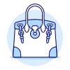 PURPLE VIOLET Purse Illustration from UX Duotone Set