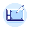 Wacom Tablet 1 Illustration from UX Duotone Set