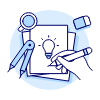 Sketch Idea 1 Illustration from UX Duotone Set