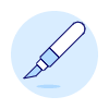 Cutter Illustration from UX Duotone Set
